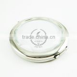 58mm setting size metal vintage silver round blank compact double side pocket mirror bezels tray with cabochon 1991006