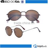 Vintage brown mirror sunglasses metal frame,vintage sunglasses