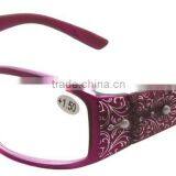 Custom Variety Colored Fraem Plastic Material Glasses for Reading thumbnail-3