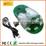 wireless clear mouse,transparent wireless mouse for gift