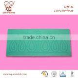 Fondant Cake Exotic Crown Fresco Lace Mould