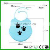 Eco-freindly Washable Silicone Baby Bib for Promotion