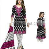 Pink Neck Designs for Dress Material