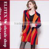 2015 Unique Sexy Fashion Ladies Cashmere Overcoat Winter Dress thumbnail-3