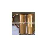 Ketel One vodaka COPPER MUGS with Brass Handle