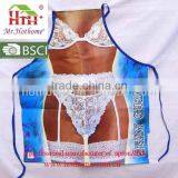 Factory Direct Sale Funny Colorful Sublimation Printing Polyester Naked Sexy Audlt Cooking Apron Patterns thumbnail-6