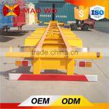 20ft 40ft Container Trailer, Cargo Carry Flat Bed Semi Trailer thumbnail-6