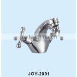 Wall Moulted TWO CROSS HANDLE Brass/ZINC Kitchen Faucet thumbnail-3