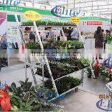 A83 Metallic Display Garden Decorative Plant Trolley thumbnail-3