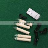 Christmas Led Candles With Clips Led Taper Candles With Clips 10pcs Led Tapered Candles With 10pcs Clips Led Candle thumbnail-2