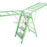 Vivinature Multifunction Clothe Rack With 3 Steps Ladder Rack thumbnail-1