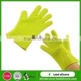 Popular Wholesale Non-Stick Silicone BBQ Cooking Gloves , Waterproof Gloves thumbnail-1