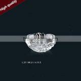 Leaf Shaped Glass Bowl for Fruit&candy&snacks,high Quality Glassware thumbnail-1