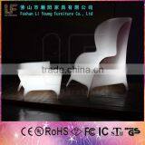 Wholesale Modern Decoration Colorful Nightclub Plastic LED Furniture /llluminated Plastic Outdoor Furniture For Parities thumbnail-1
