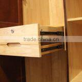Wooden Wardrobe Design With Top Cabinet thumbnail-4