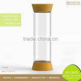 Cheap Clear Pyrex Glass 400-500ml Vitality Juice Source Bottle Lemon Cup thumbnail-2