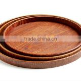 wooden serving tray/ fruit tray for wedding