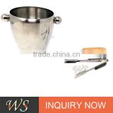 WS-IB02 1.5Liter ice bucket set with tong & awl