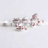 15pcs Ceramic Tea Set With Decal thumbnail-1