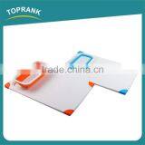 Cheap Custom Color Food Grade Rectangle Plastic Cutting Board With Strainer thumbnail-1