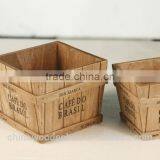 2015 Best Seller Wooden Flower Pots thumbnail-3