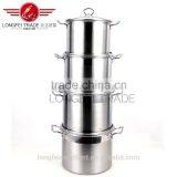 China Large Capacity Popular in Wholesale Market India Market Soup Pot /cooking Pot Set thumbnail-1