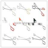 Food Tong Iron With Powder Coating Plastic Coating Handle thumbnail-3