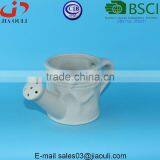 Decorative Water Jugs Matt Glazed Ceramic Watering Pot for Flowers thumbnail-3