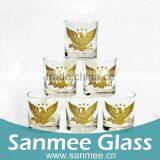 New Product Golden Eagle Decal Old Fashioned Glass Drinking Glass thumbnail-1
