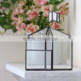 A Jewelry Box Classic House Shaped A Stained Glass Terrarium thumbnail-2