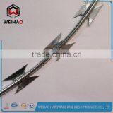 Galvanized Concertina Stainless Steel Razor Barbed Wire Blade Wire Fence thumbnail-1