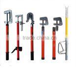 Fiberglass Earth Wire Copper Set/ Good Ground Rod With Earth Wire and Clamp thumbnail-3
