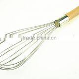 37031 Stainless Steel Whisk With Wooden Handle thumbnail-3