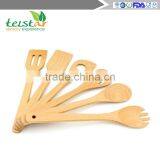 Solid Wood Cooking Spoons and Spatulas Non Stick Wooden Spoon Set Cooking Utensil Set thumbnail-4