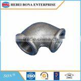 Malleable Iron Pipe Fitting 90 Degree Elbow With Beaded Edge thumbnail-3