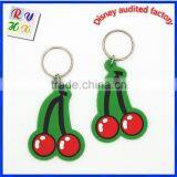 OEM Soft Rubber Keychain , Silicone Keyring , Logo Debossed Key Chain thumbnail-6