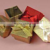 Bow Top Two Piece Cube Boxes