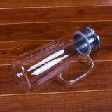 Big Volume Glass Bottle Glass Jug Glass Decanter With Memtal Cap for Kitchen Resturant and Hotel thumbnail-5