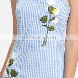 Latest Summer Women's Embroidery Dress Design thumbnail-2
