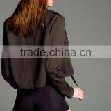 OEM Service Newest Cropped Cheap Varsity Jacket Made in China thumbnail-5