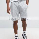 High Quality New Design Custom Drawstring Waist 65% Cotton 35% Polyester Breathable Jersey Men's Fleece Sweat Running Shorts thumbnail-1