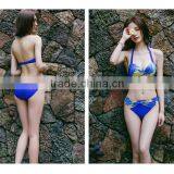 Fast Delivery Comfortable Custom Hot Selling Fancy Colorful Three-piece Swimsuit for Girl thumbnail-2