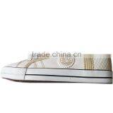 Fujian Cheap Stock Ladies Black White Sneakers Shoes thumbnail-1