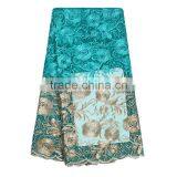 Amazon Hot Selling Premium Lace White Heavy African Voile Lace thumbnail-5