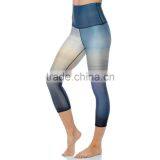 Fitness Gym Wear Sports Wear Eco-Friendly Custom Printed Yoga Leggings For Women thumbnail-5