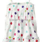 GIRLS ALLOVER PRINTED TANK TOP WITH RUFFLED LAYER thumbnail-1