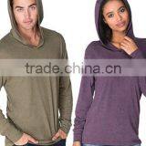 Next Level Apparel Tri-Blend Unisex Hoody - Made of 50% Polyester, 25% Cotton and 25% Rayon Jersey. Comes With Your Logo. thumbnail-1