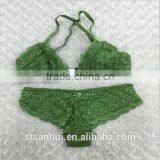 High Quality Women Unpadded Bra Panty Set Women Lace Bra Panty Set thumbnail-1