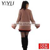 Custom School Unifrom Pullover Girl Simple Style Agaric Hem Knit Sweater thumbnail-3