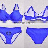 Nylon Plus Size High Waist Tankinis Set thumbnail-4